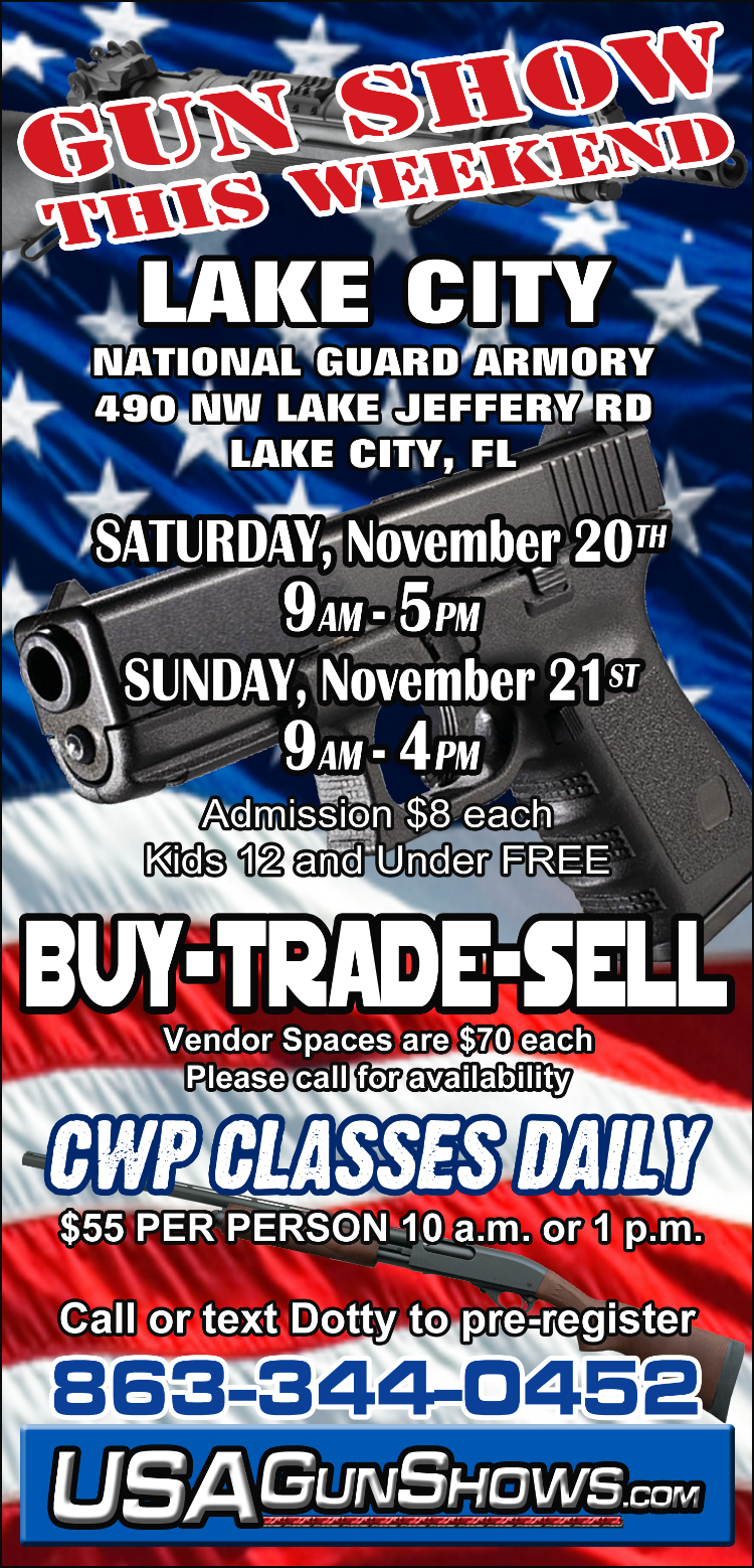 11 15 21 GUN SHOW THIS WEEKEND